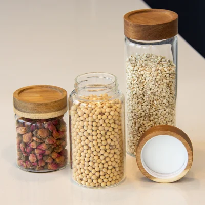 175ml 250ml 300ml 380ml 500ml Storage Glass Jar Paper Box Package