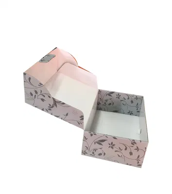 Beautiful Color apparel Paper Box with Glossy Varnished
