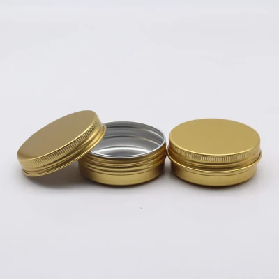 Eco Friendly Reusable Aluminum Chef Christmas Candy Packaging Cookie Jars with Lids
