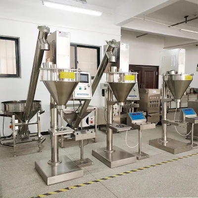 500g 1000g Auger Filler Cinnamon Ginger Powder Powder Filling Packing Machine