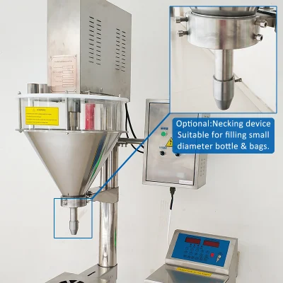 500g 1000g Auger Filler Cinnamon Ginger Powder Powder Filling Packing Machine