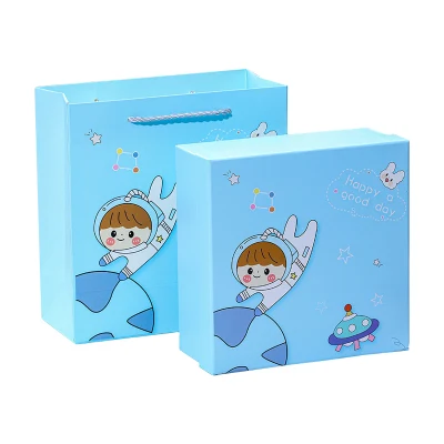 Customized Logo Printed Cute Gift Box Set Cardboard Packaging Box for Perfume Bottle Cosmetics