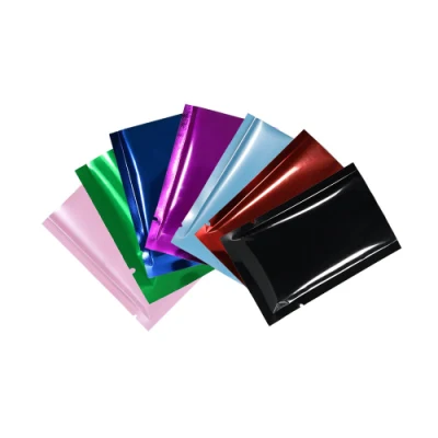  Three Side Sealed Small Bags, Custom Printing Food Grade Packaging Sachet for Empty Coffee Tea Packaging Bags