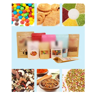 Hot Sale Fashion Design Printing Customized Snack/Tea Zipper Packaging