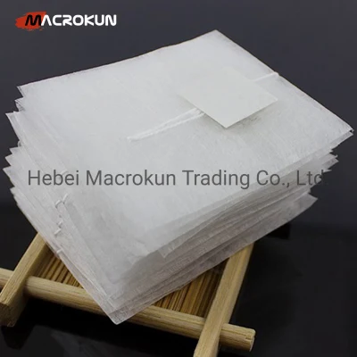 Biodegradable Empty Heat Seal PLA Coffee Filter Bags Corn Fiber Tea Bag