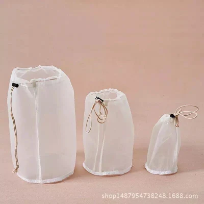  Packing Nylon Mesh Drawstring Bag Nylon Mesh Packing Filter Bag