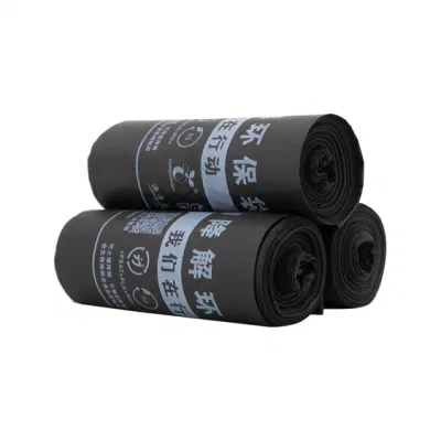 Custom Plastic Disposable Trash Bag on Roll Bio Degradable Garbage Bag