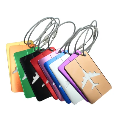 DIY Make Soft PVC Rubber Plastic ID for Promotional Christmas New York Nerd Nurse Orange Ocean Metal Luggage Bag Tag