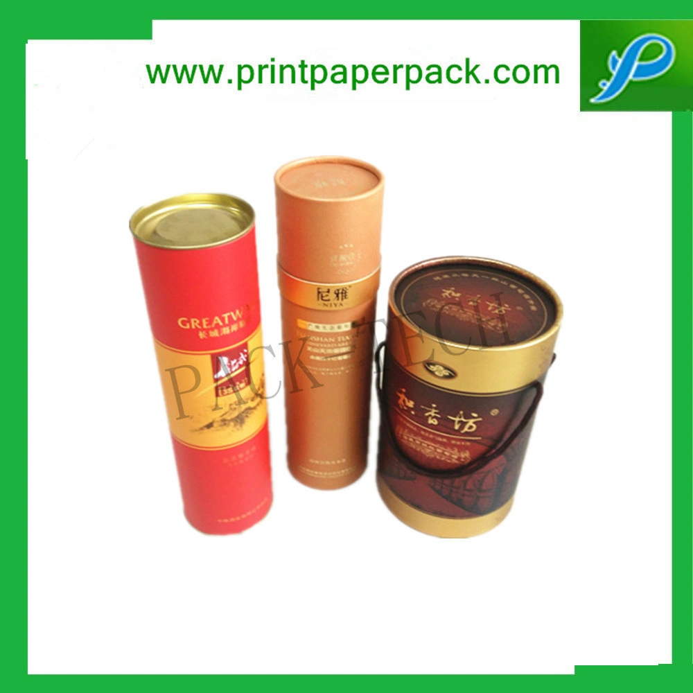 Custom Sealed Paper Tube Tea Packaging Paper Box Food Packaging Box Cannister Package