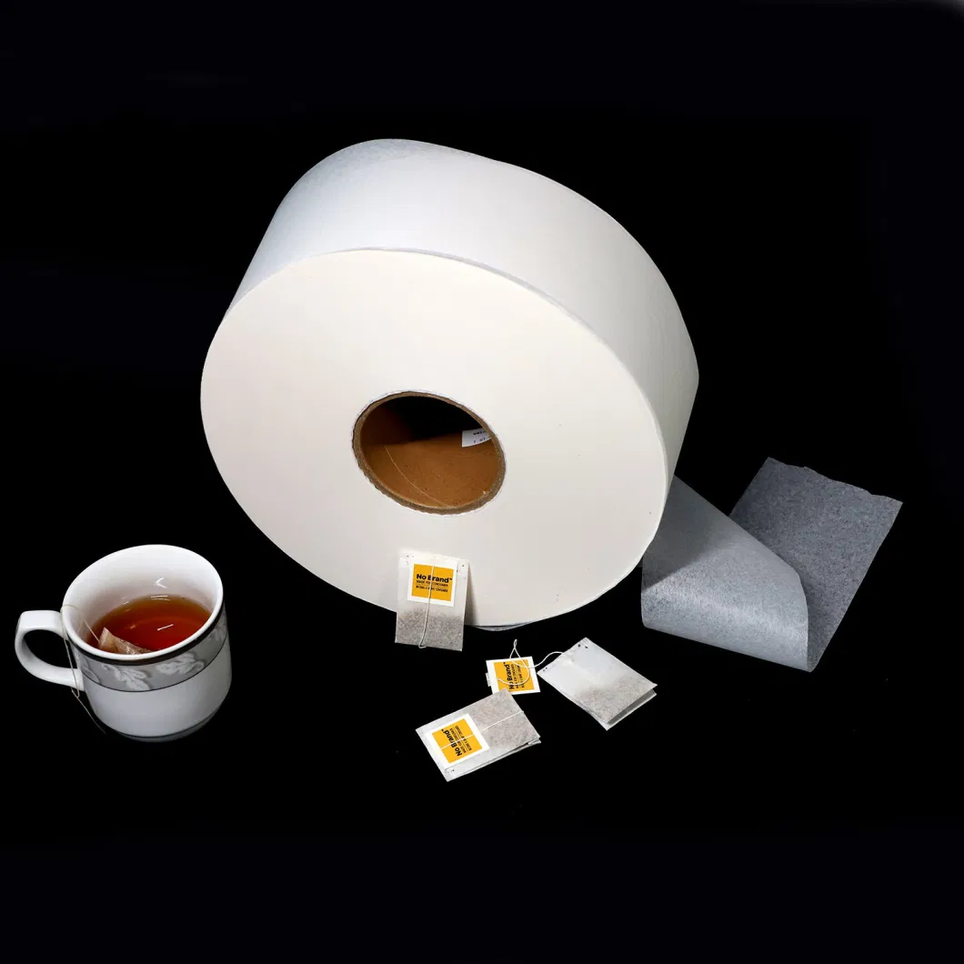 100% Food Grade Portable Heat Seal Cafe Tea Filter Paper for Tea Bag 21G/M2