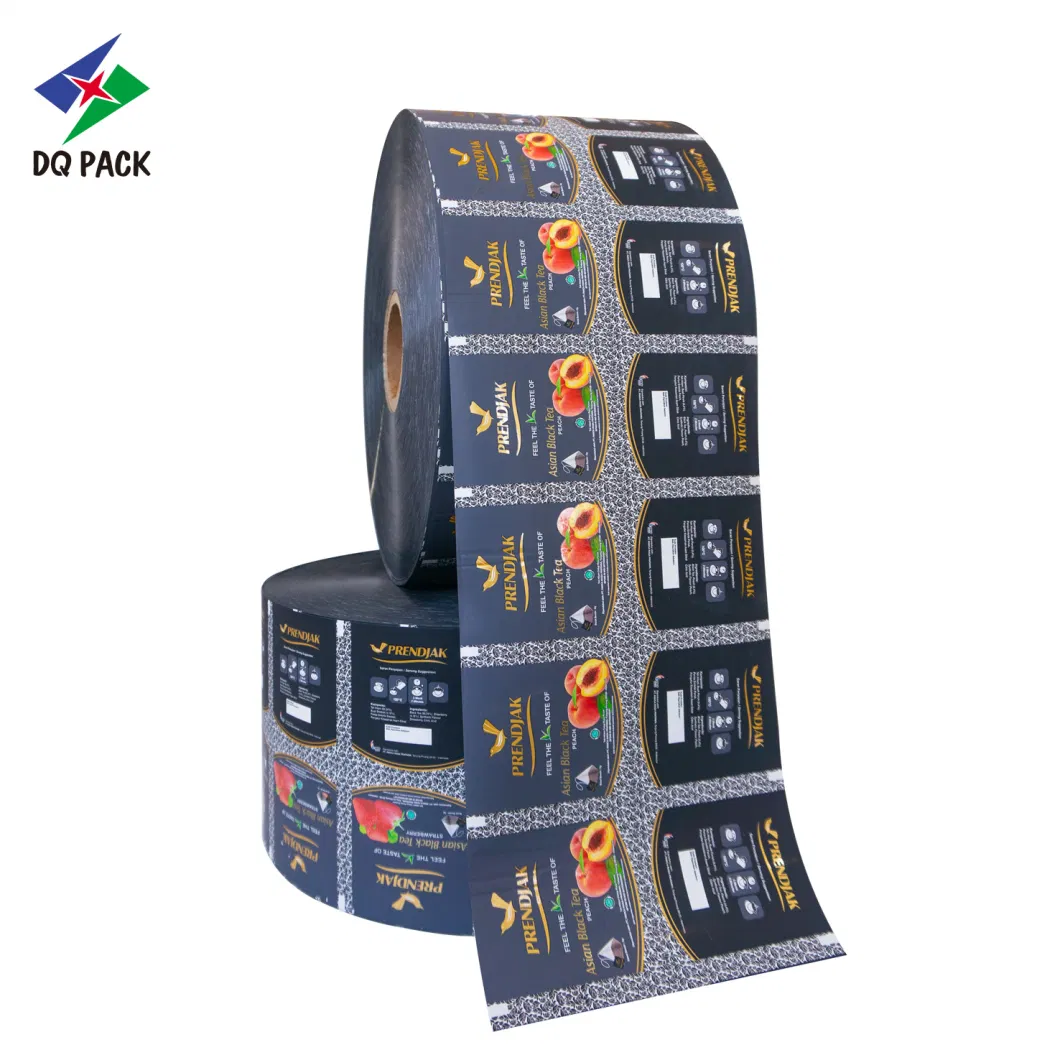 Dq Pack Eco Friendly Black Tea Roll Film Packaging