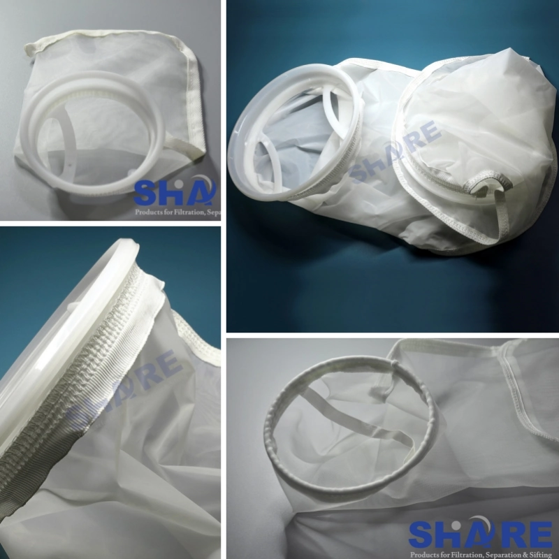 Nylon Monofilament Woven Filter Mesh &amp; Filter Bag, Extra Strength, Abrasion Resistance, Uniformed Openings, for Food, Beverage and Petrochemical