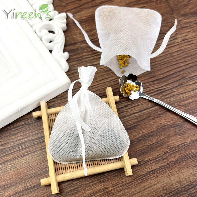 Disposable Non-Woven Fabric Filter Tea Bag Brine Cooking Infusers Coffee Powder Pouches Decoration and Blessing