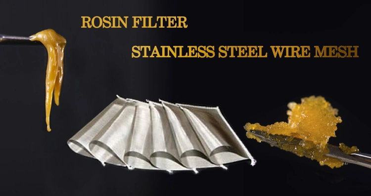 90 Micron Stainless Steel Wire Mesh Rosin Press Filter Bag