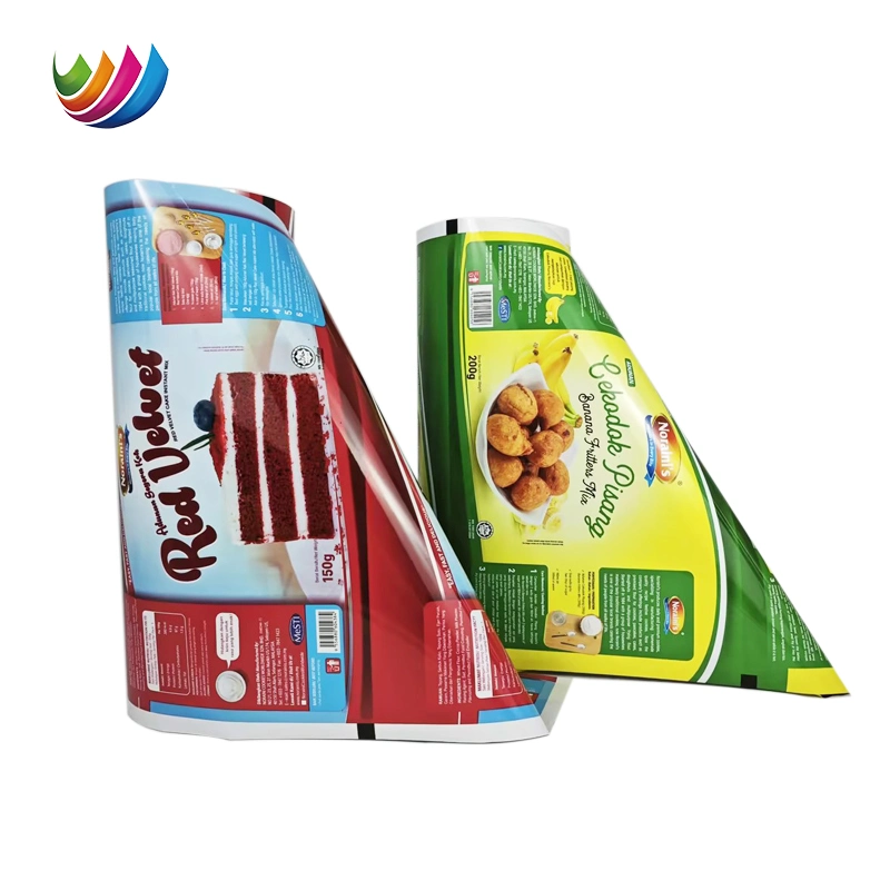 Manufacturer Custom Logo Plastic Aluminum Foil Roll Film Snack Packaging