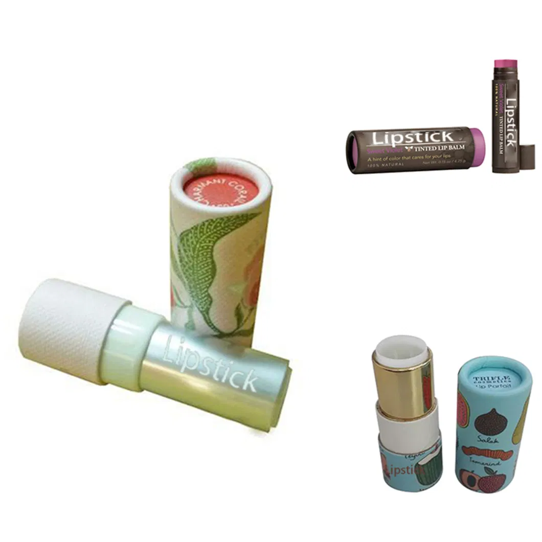 Eco-Friendly Custom Fresh Green Printed Tea Coffee Bean Cylinder Packaging Box Eco-Friendly Paper Tube Round Cardboard Tube Packaging