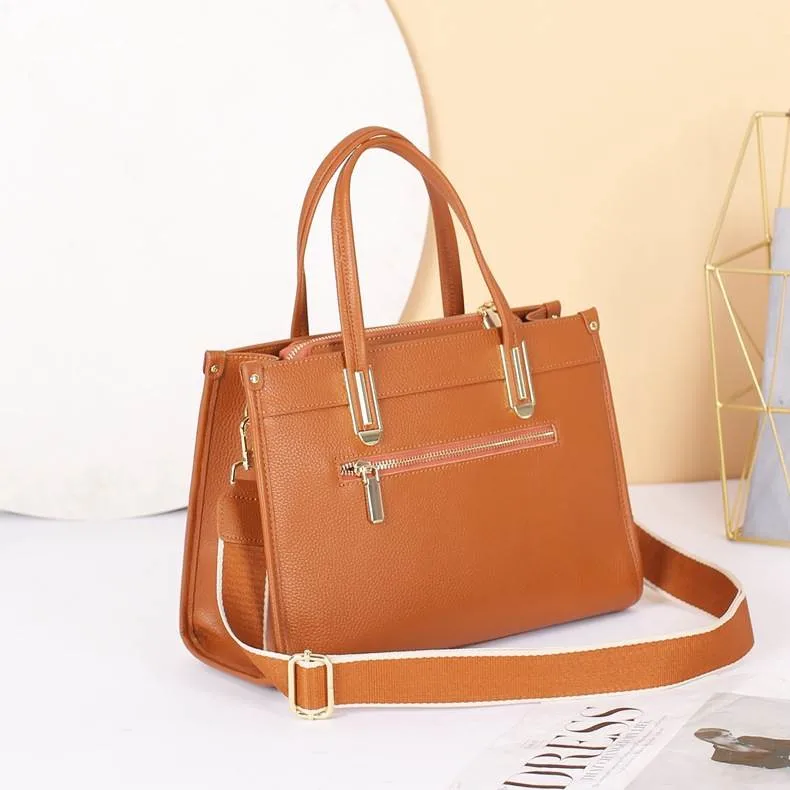 Emg6844 Woman Hand Blank Ladies Leather Handbag Luxury Crossbody Bags Designer Women Custom Shoulder Bag