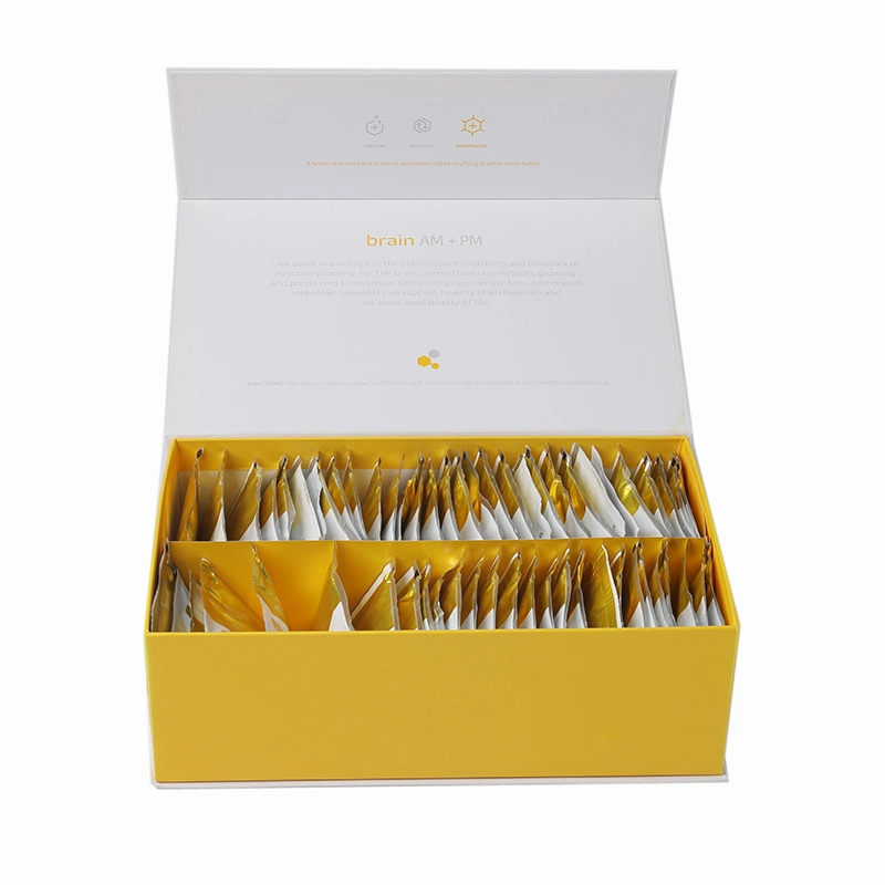 High Quality Tea Paper Box Package with Certificate