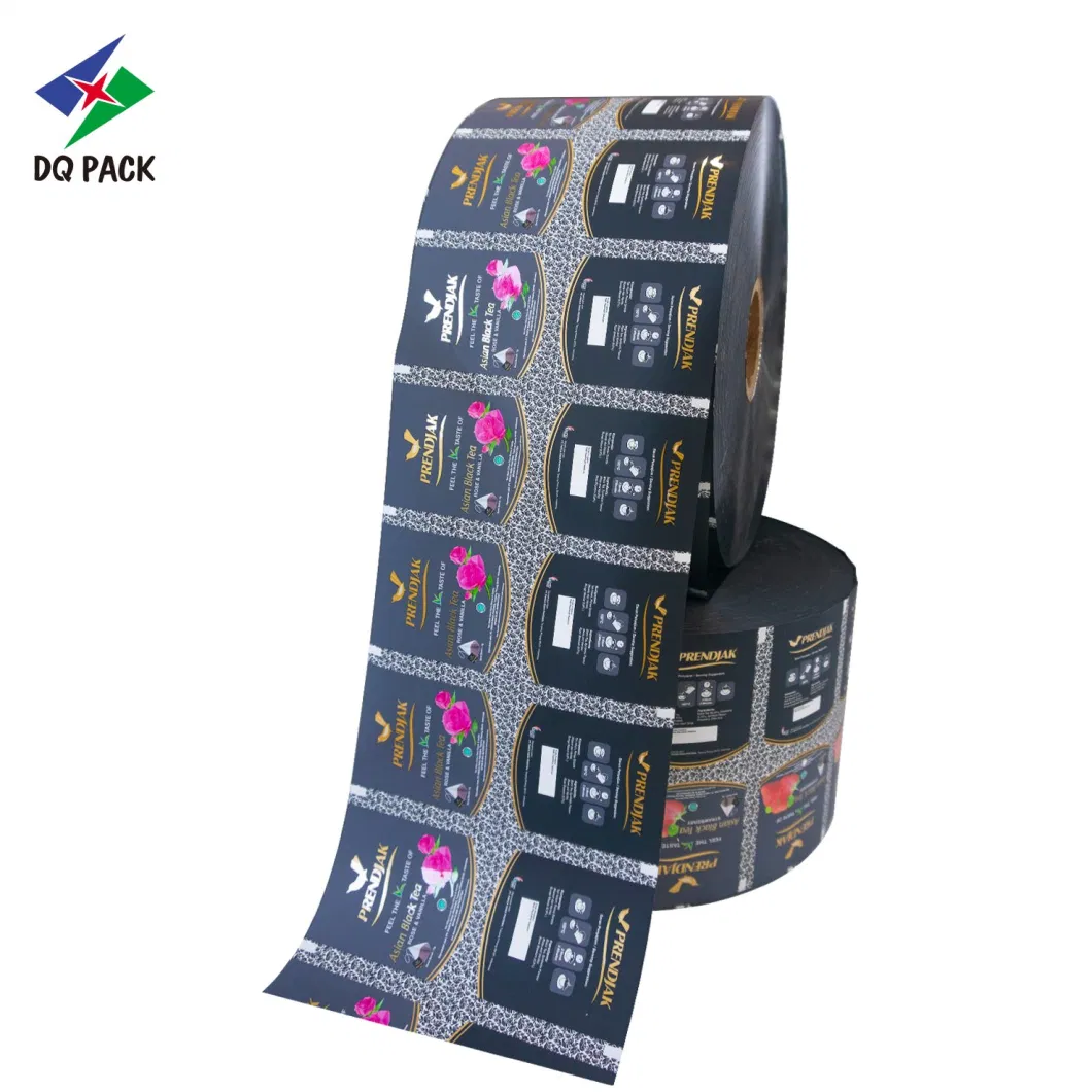 Dq Pack Eco Friendly Black Tea Roll Film Packaging