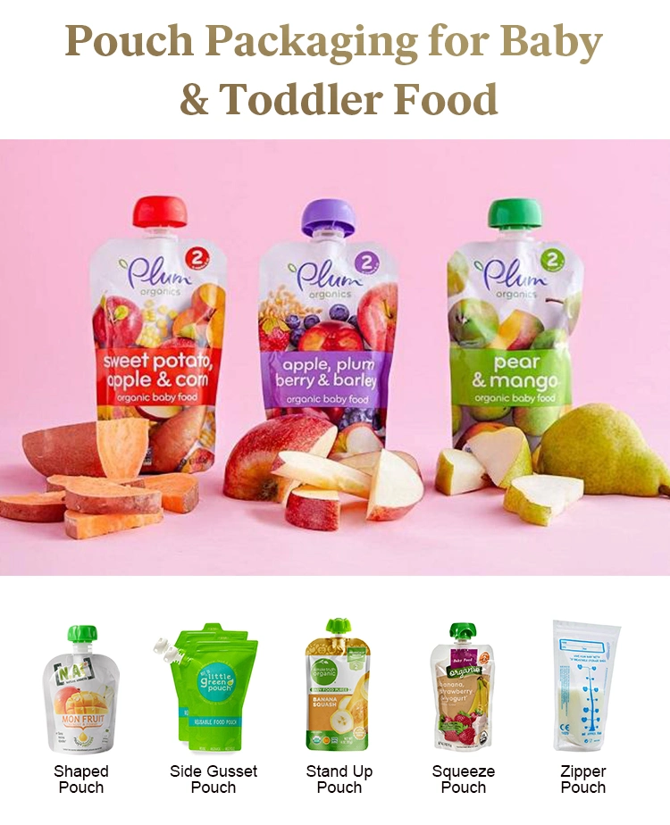 85ml Aluminum Children Yogurt Bags Mouth Pouch Can Package Sauce Juice