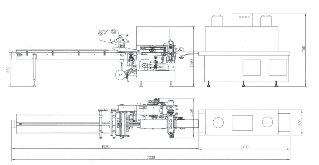 Medical Apparatus Hot Shrink Packing Device/Shrinkage Wrapping Machinery