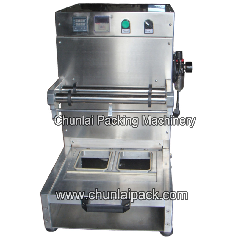 China Automatic Boba Tea Cup Sealing Machine/Jelly Milk Cup Tray Sealer