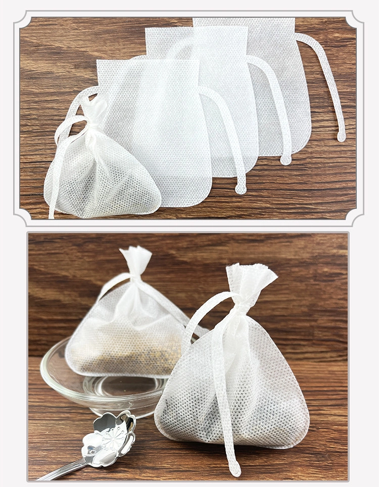 Non-Woven Fabric Coffee Bag Tea Infusers for Packing Medicine Powder Herbal Plant Seeds Spice Salt Bath