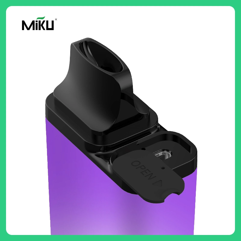 Wholesale Miku Puff Bar 5000puffs Ecig 10 Ml Liquid Capacity 500mAh Battery Rechargeable Type-C