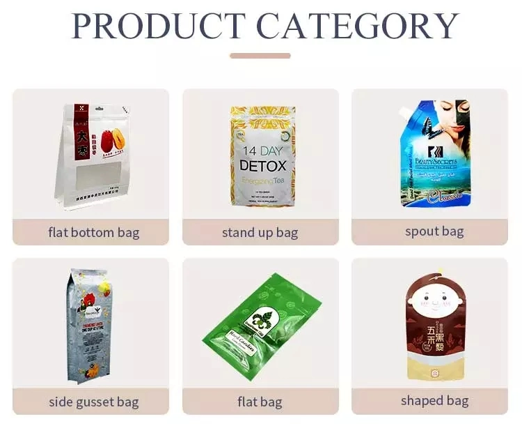 Biodegradable Kraft Pouch Tin Tie Coffee Bean Flat Bottom Packaging Bag Custom Printed Kraft Paper Bag for Tea or Coffee