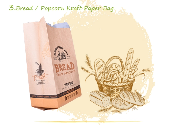 Matte White Kraft Paper Roasted Coffee Beans Doypack with Heat Sealable Zip Lock