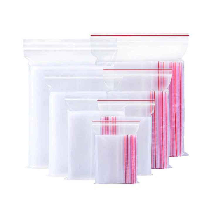 100 PCS High Quality Resealable Hair Top Wig Clear Transparent Ziplock Bag Plastic Food Packaging for Oil, Phone, Underwear, Flower, Tea, Reusable PA PE Pouch