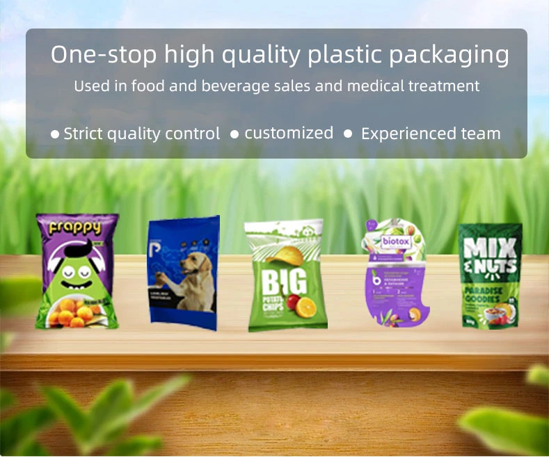 100% Biodegradable Natural Zip Coffee Tea Snack Packaging Bags