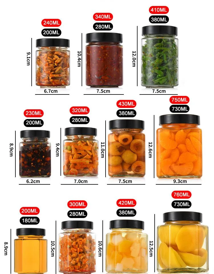 Wholesale Manufactured Regular Mouth Mason Jars, Split Type and Extra Single Lids Included, for Canning, DIY &amp; Candle