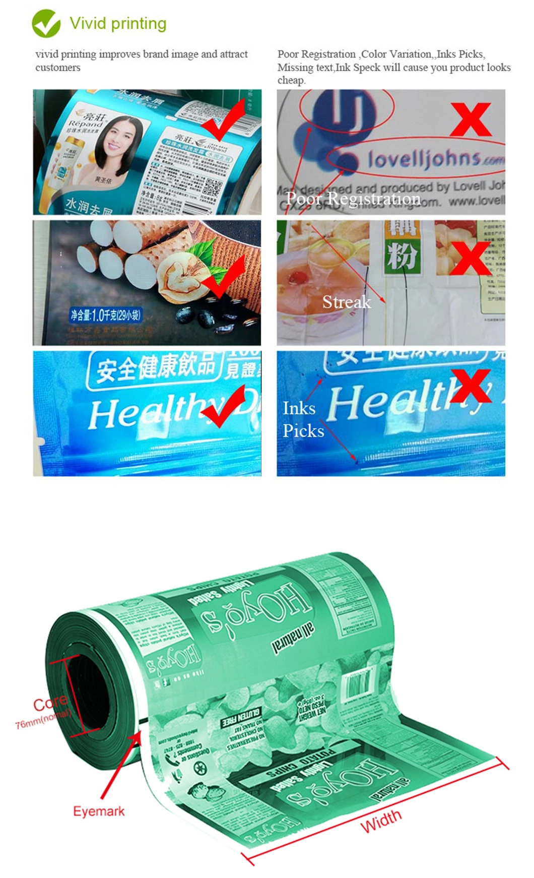 Recycled Cake Candy Chocolate Chips Coffee Tea Milk Powder Packaging Bag Food Packaging Plastic Roll Film