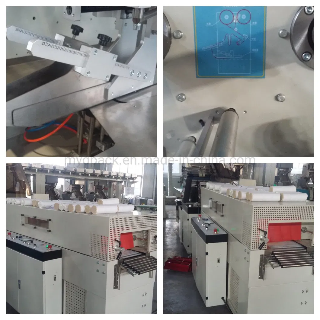 Bread Snack Large Bowl Noodles Automatic Shrink Film Packaging Machinery Packing Equipment Packing Machine