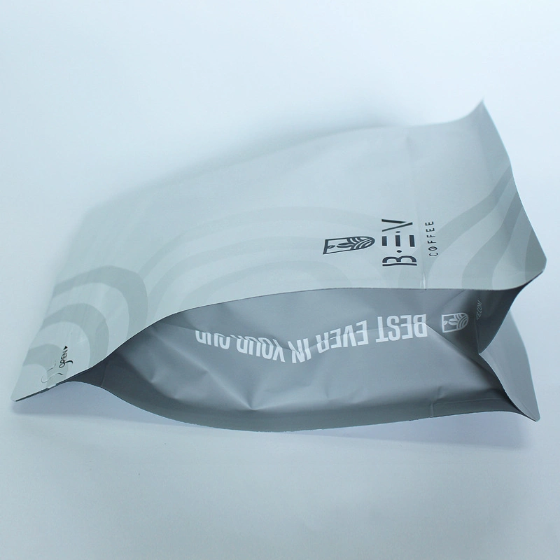ODM OEM Custom Printed Empty Aluminium Sachet Flat Bottom Drip Coffee Bean Tea Food Bag Packaging with Foil