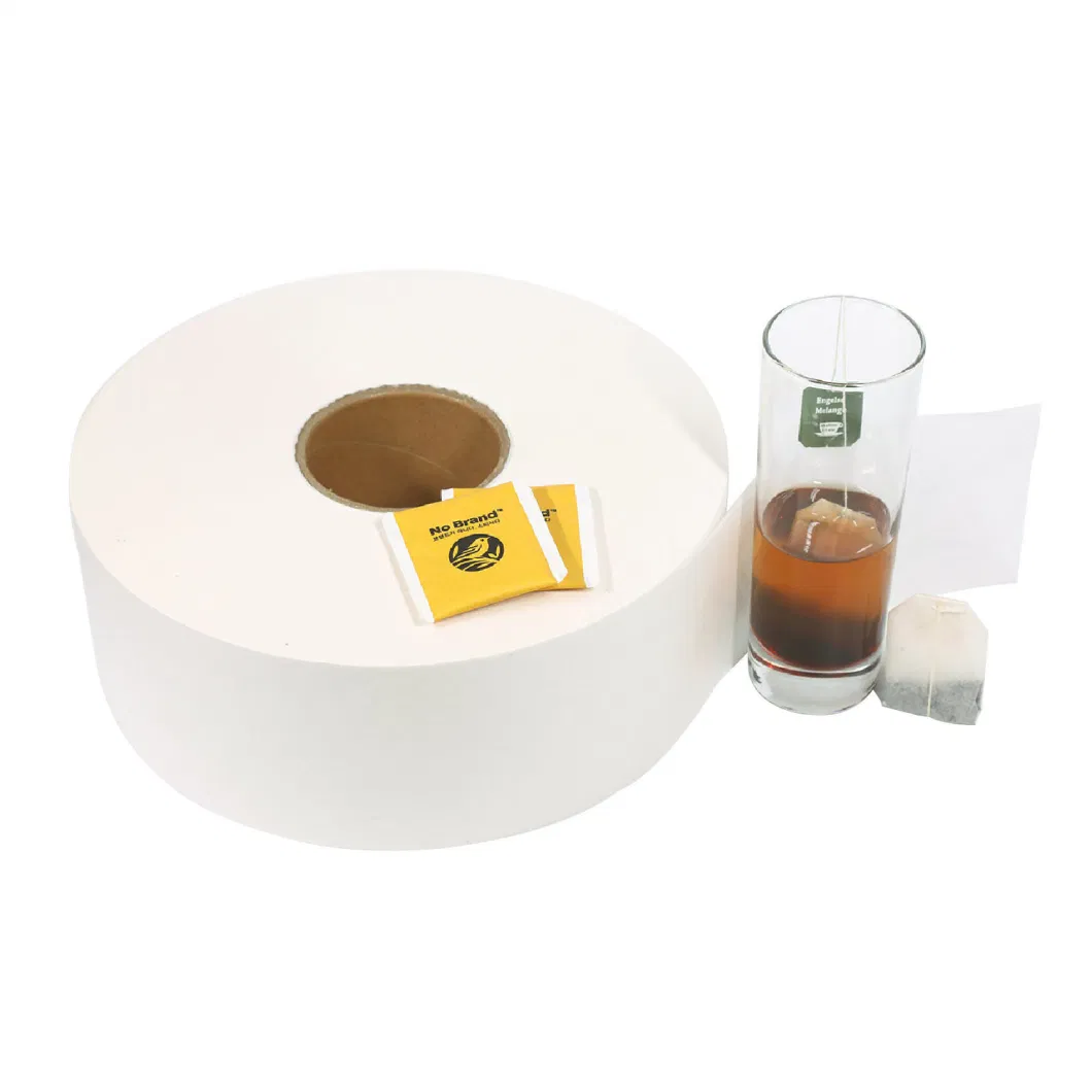Food Grade Biodegradable Square Shape 12.5g Non Heat Sealable Tea Bag Filter Paper
