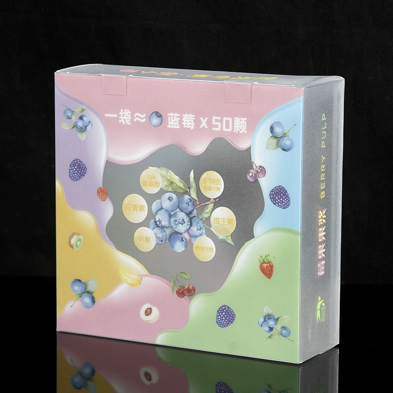 Pet Transparent Tea Box Birthday Wedding Christmas Party High Tall Packaging Box