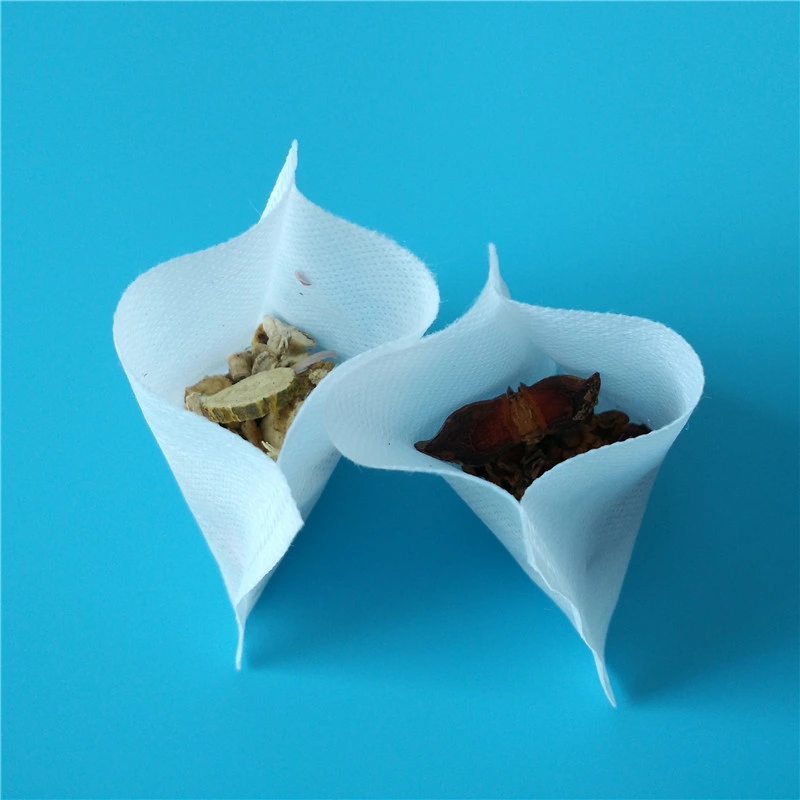 Customized 10*12cm Heat Seal Fabrics Filter Empty Tea Bag for Loose Tea