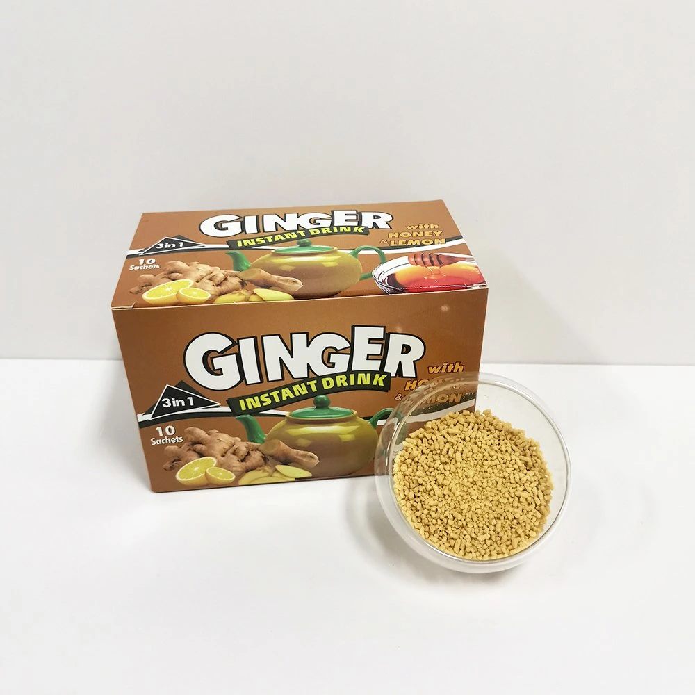 Chinese Private Label Instant Ginger Tea for 100% Natural Honey Ginger Tea with Lemon