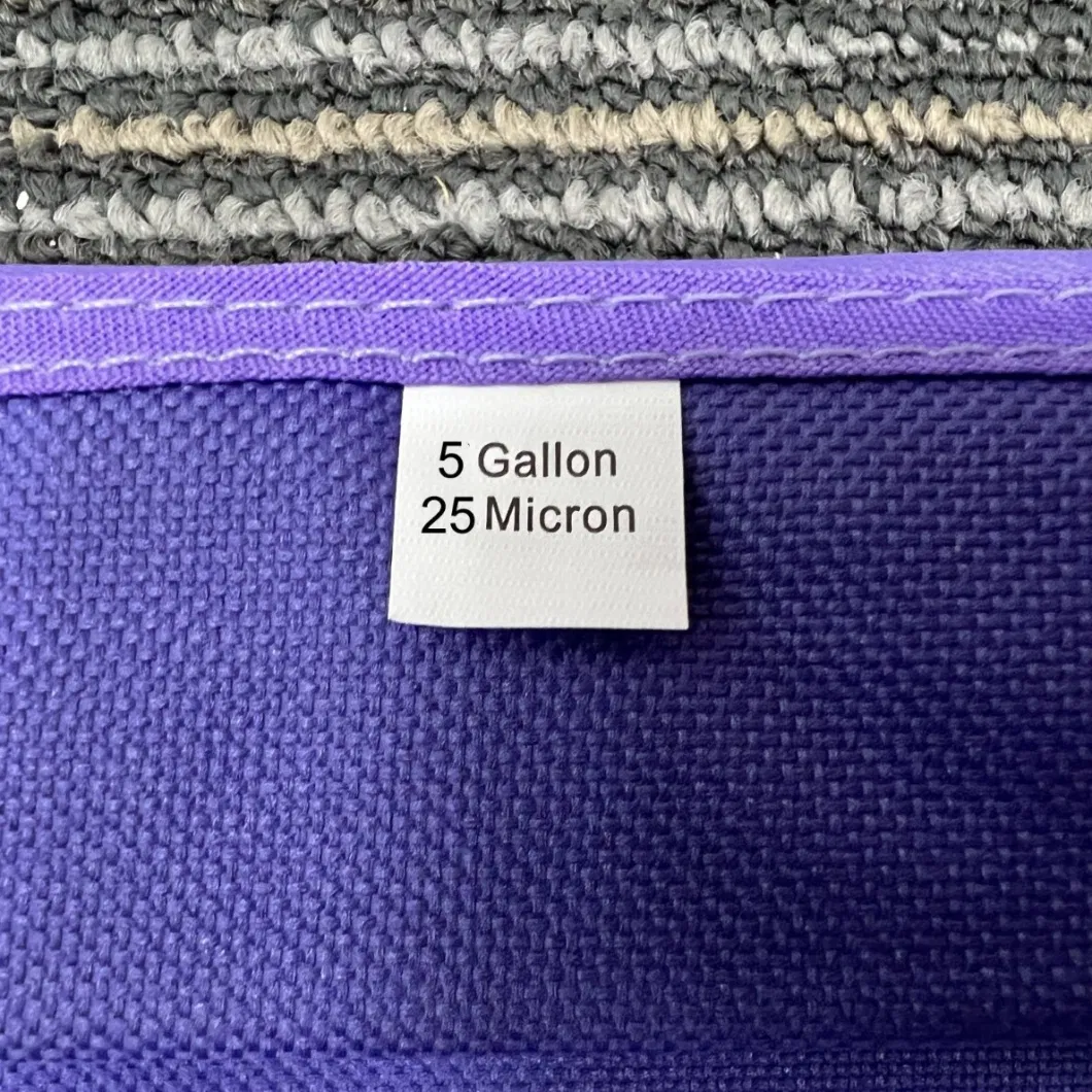 5 Gallon 1 Bag 25/45/73/90/120/160/190/220 Micron Nylon Herbal Ice Filter Bubble Hash Bags Extraction Bag