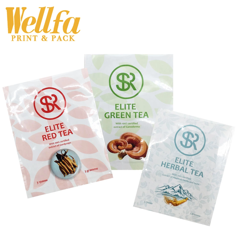 Custom Printing Heat Seal Bag in Box for Drip Coffee Tea Sachets Packaging
