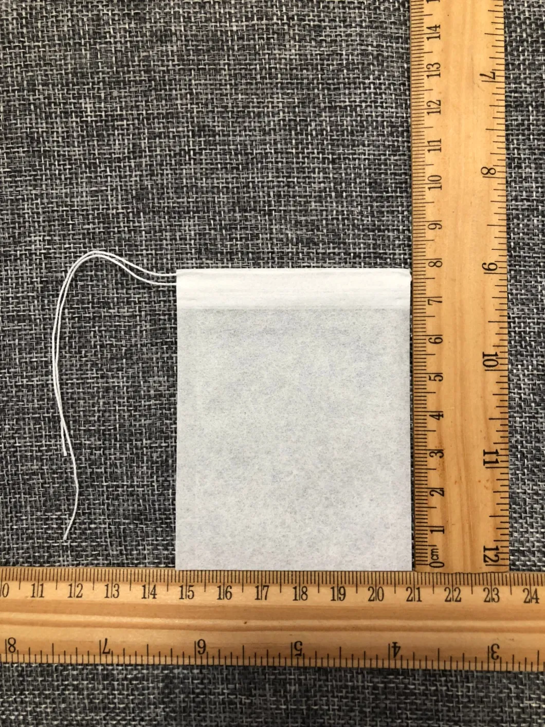 Custom 6*8cm Filter Paper Drawstring Triangle Empty Tea Bag Wholesale