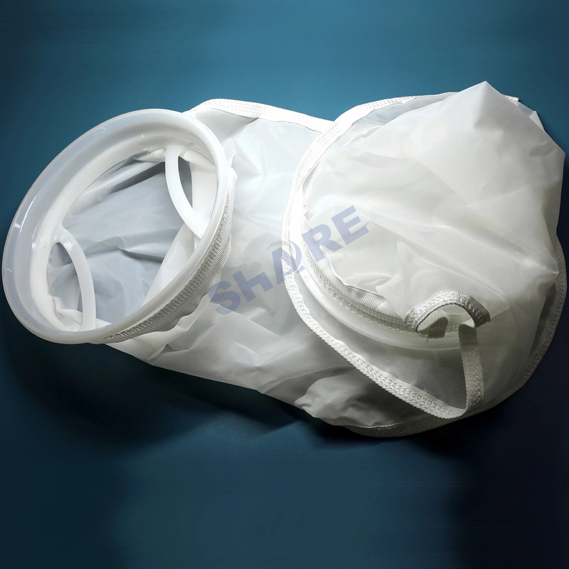 800 Microns Nylon Mesh Filter Bag with 11 Inch Drawstring, 15 Inch Length