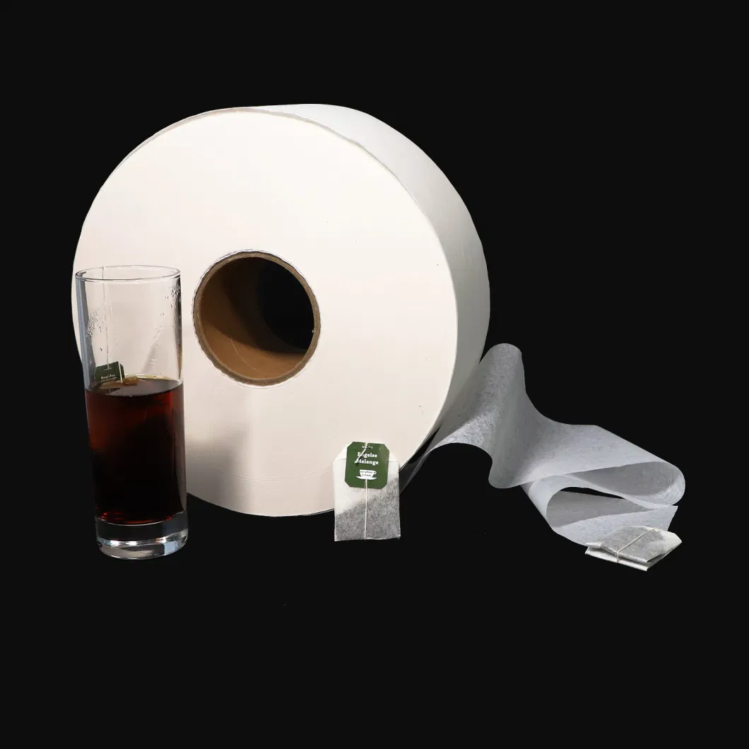 100% Food Grade Portable Heat Seal Cafe Tea Filter Paper for Tea Bag 21G/M2
