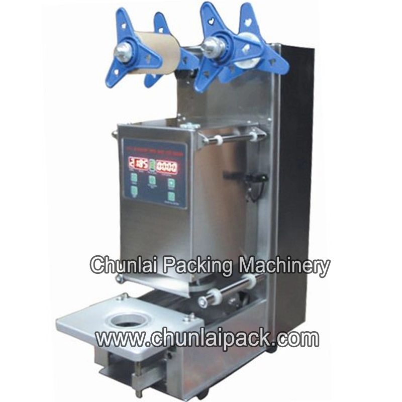 Wholesale Automatic Boba Bubble Tea Equipment 75/95mm Cup Sealing Machine