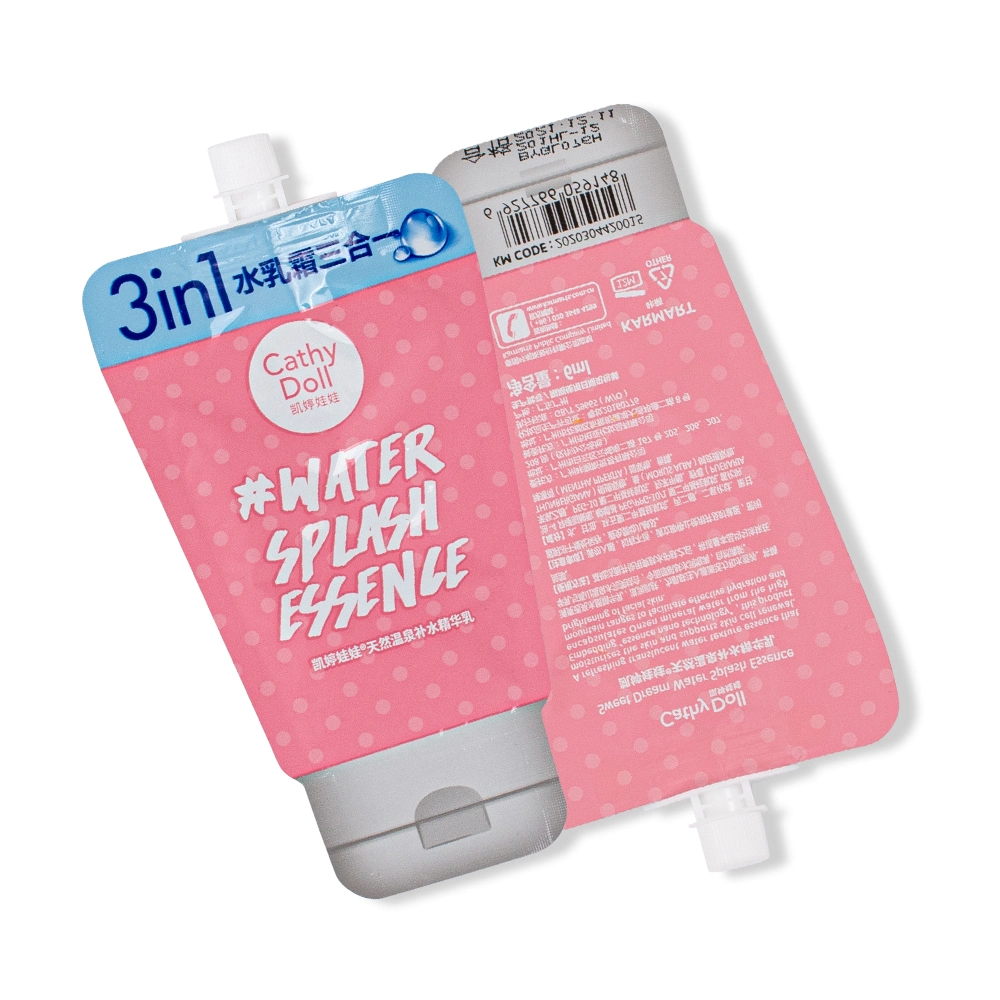 Kraft Paper Sachet Sunscreen Empty Foil Cosmetic Samples Pouch