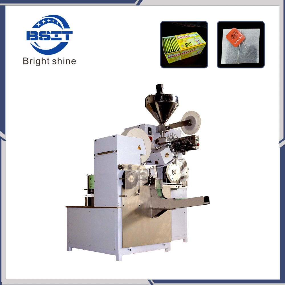 High Speed Heat Sealing Tea Bag Machine Packaging with Tag, Thread (DXDC8IV)
