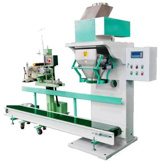 Automatic Weighing and Packaging Machine Grain Corn Quantitative Packaging Called Biomass Pellet Organic Fertilizer Feed Powder Packaging Machine