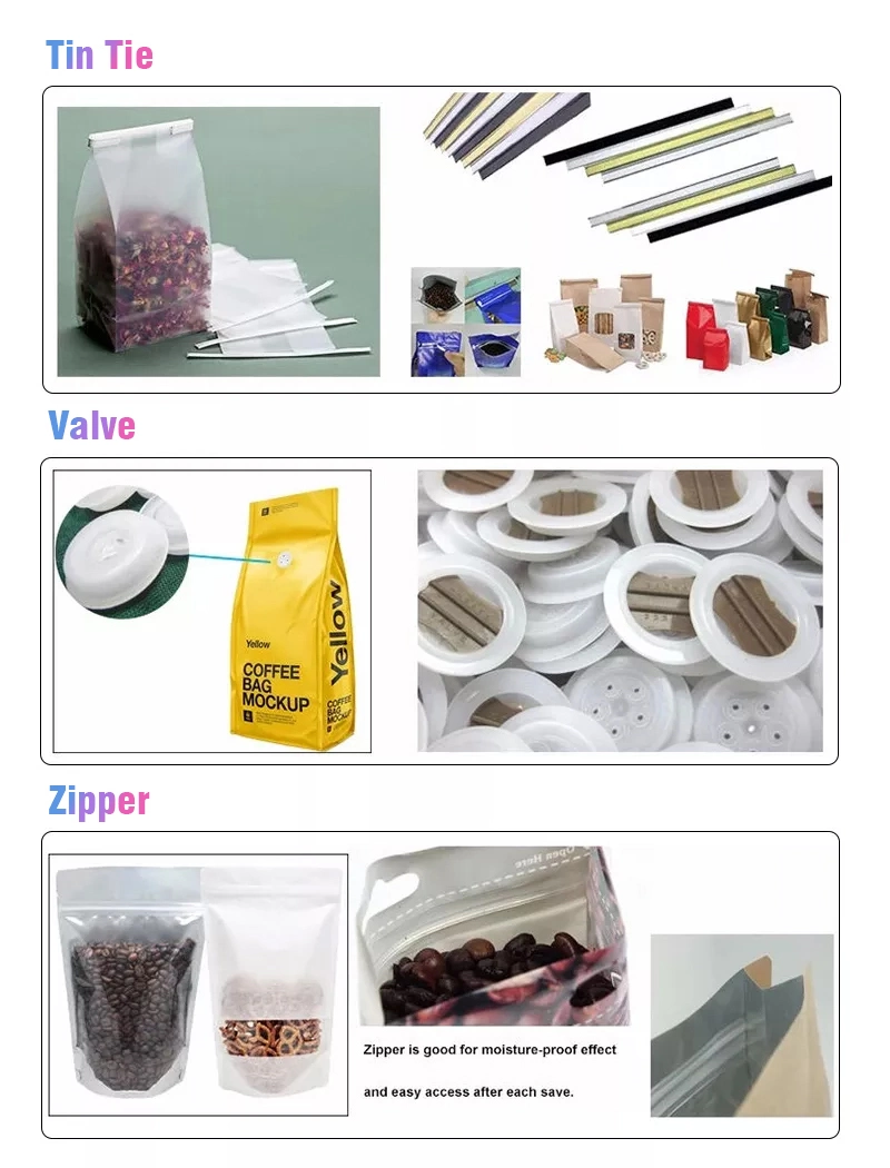 Recycled HDPE Candy Chocolate Potato Chips Coffee Milk Tea Powder Packaging Bag Food Packaging Plastic Roll Film